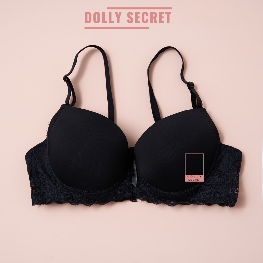 Áo lót nữ nâng ngực có đệm ren nơ sexy gợi cảm chống chảy xệ DOLLY SECRET A07 | BigBuy360 - bigbuy360.vn