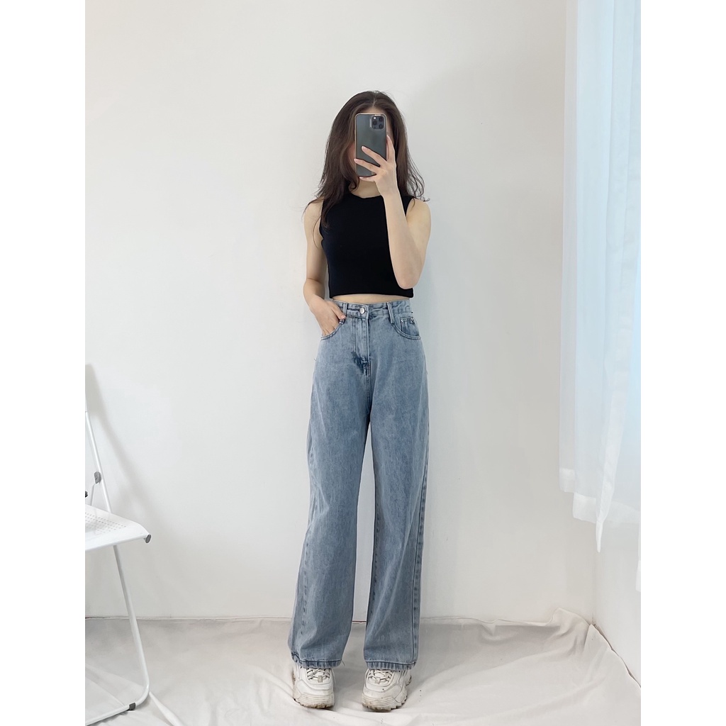 Áo croptop ba lỗ sát nách- Miho house