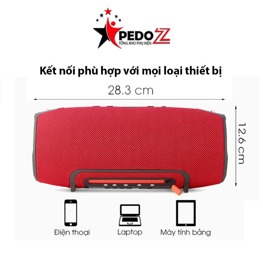 KATIEEL Loa bluetooth mini charge 4+ PedoZ, bán kính kết nối 10m, chống nước IPX7, âm bass trầm chân thực sống động,