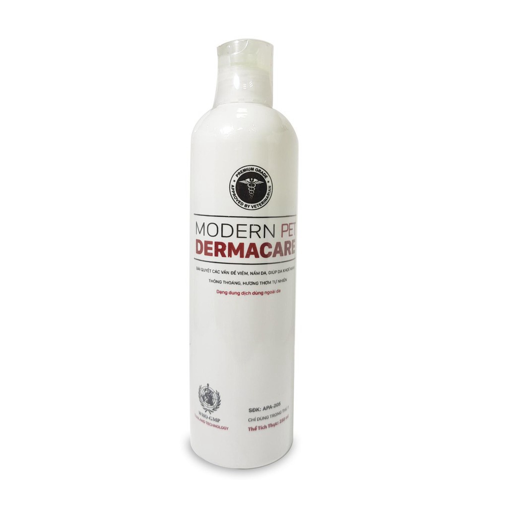 Sữa Tắm Trị Nấm Viêm Da Modern Pet Dermacare Dành Cho Chó Mèo