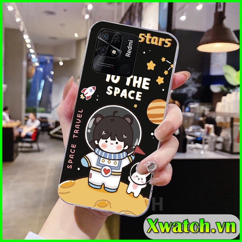 Ốp silicon in UV Xiaomi Redmi 10C Poco C40 Redmi 10A Redmi A1 họa tiết G