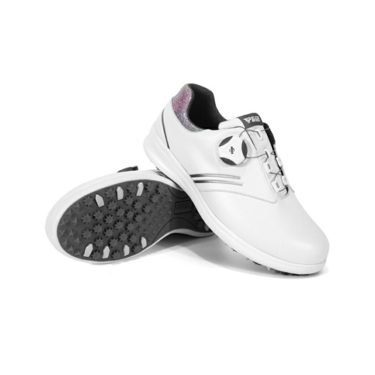 Giày Golf PGM XZ158 nữ  chính hãng siêu nhẹ đế đinh chống trơn trượt chống nước núm xoay tiện lợi - HC GOLF
