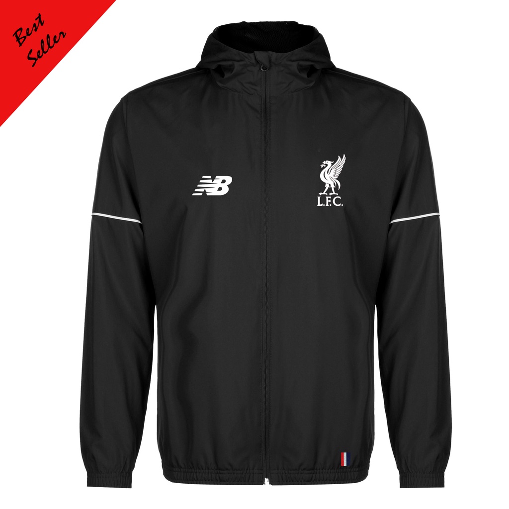 Taslan Áo Khoác Bomber Hàng Chính Hãng In Logo Liverpool Chính Hãng Cho Nam/ Nam