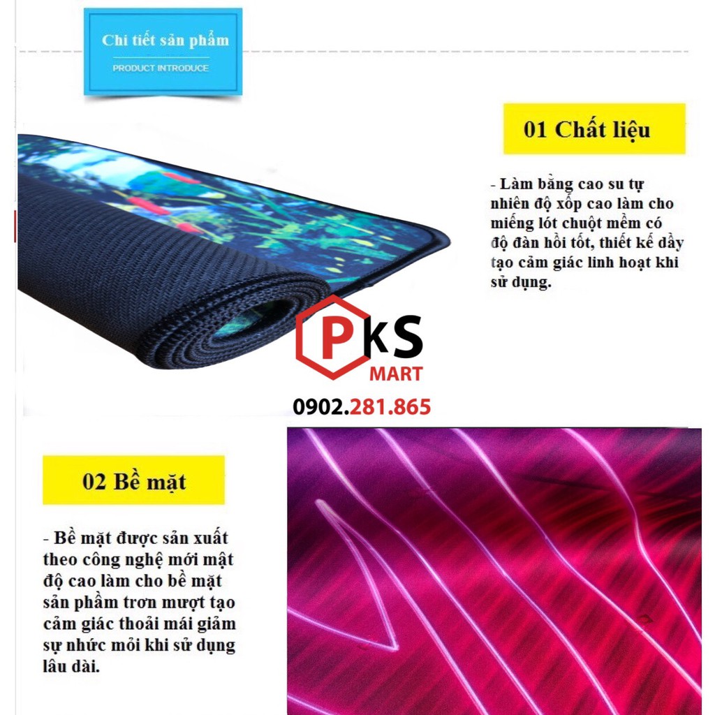 Miếng lót chuột bàn phím ❤️ pad chuột cỡ lớn ❤️ Full đen ❤️ 80x30x02cm, 80x40x0,2cm, 90x40x0,2m ❤️ Chống nước, bo viền