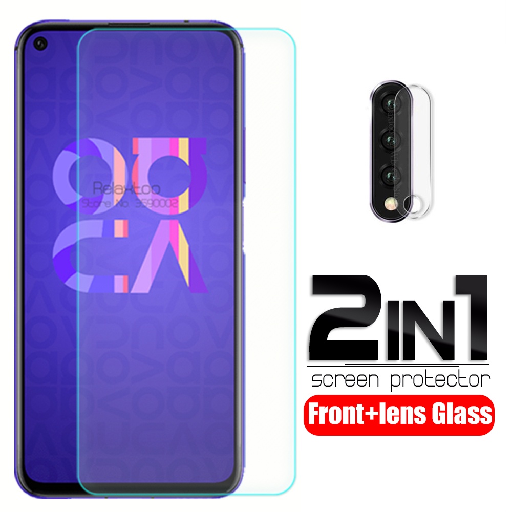 Kính cường lực bảo vệ camera 2 trong 1 cho huawei nova 5t YAL-L21 6.26'' nova5t 5 t5