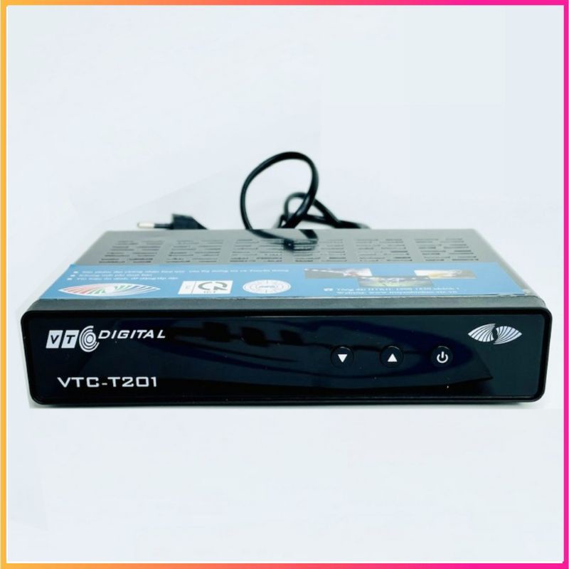 Đầu thu xem Truyền hình Kỹ thuật số mặt đất DVB.T2 của VTC T201 chính hãng