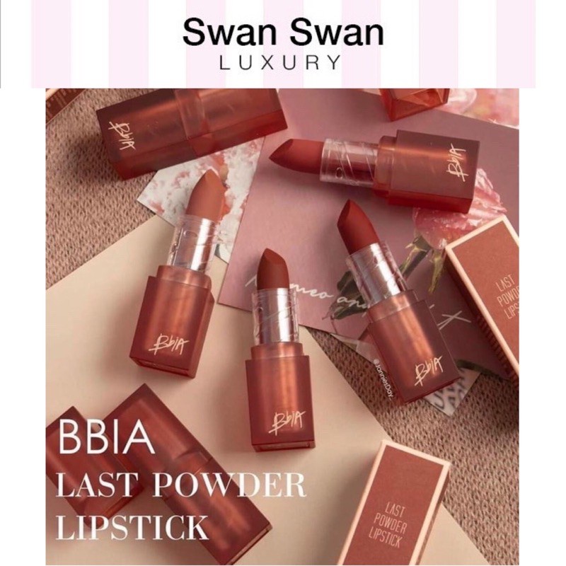 Son Thỏi Lì Last Powder Lipstick BBia