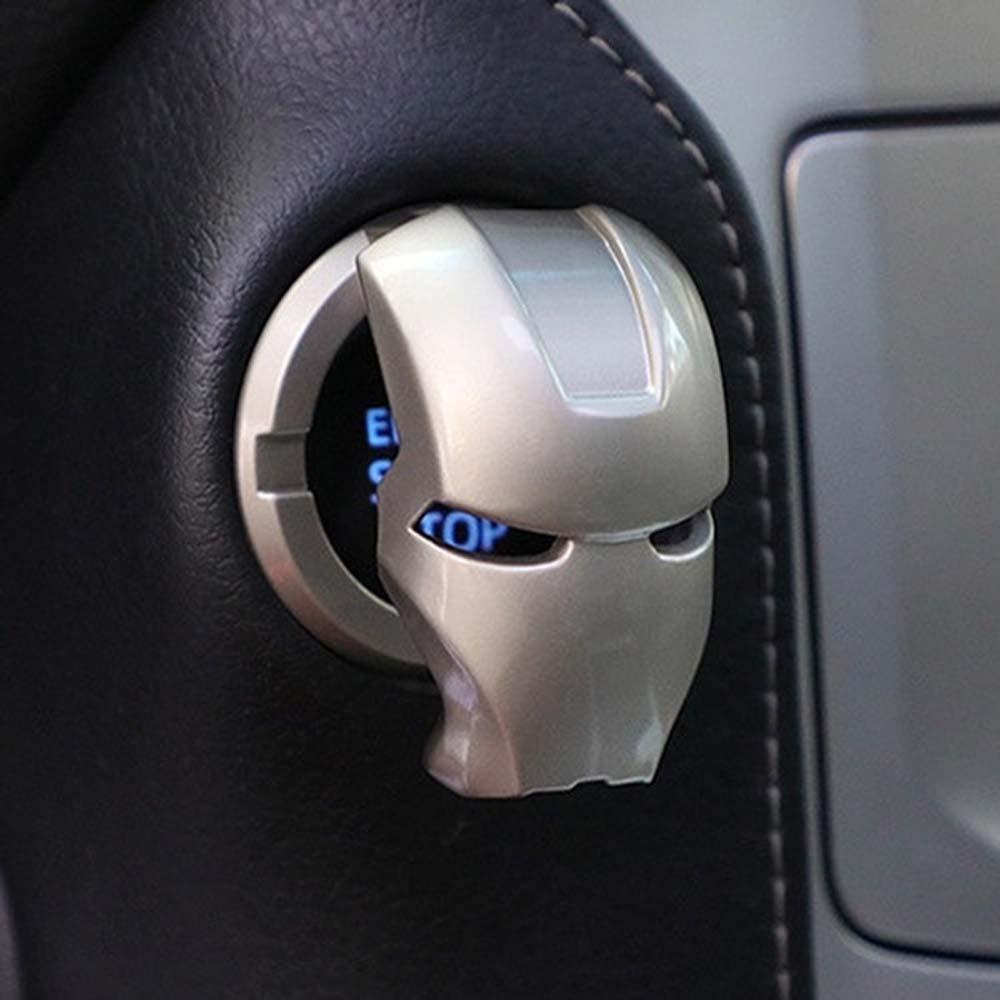 Vỏ Bọc Nút Khởi Động Xe Hơi REBUY1 Chống Trầy Hình Tròn 3D