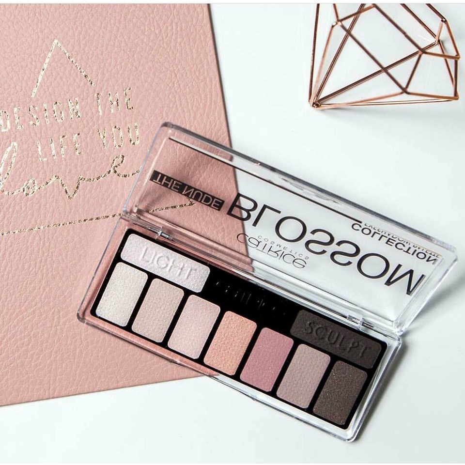 TESTER Phấn mắt Catrice The Nude Blossom Collection Eyeshadow Palette