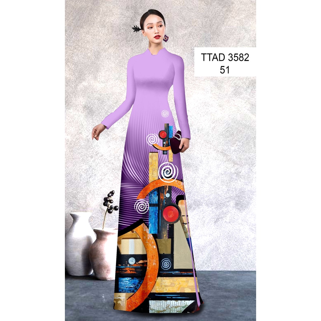 VẢI ÁO DÀI LẬP THỂ ĐỘC LẠ, CHẤT VẢI MỊN