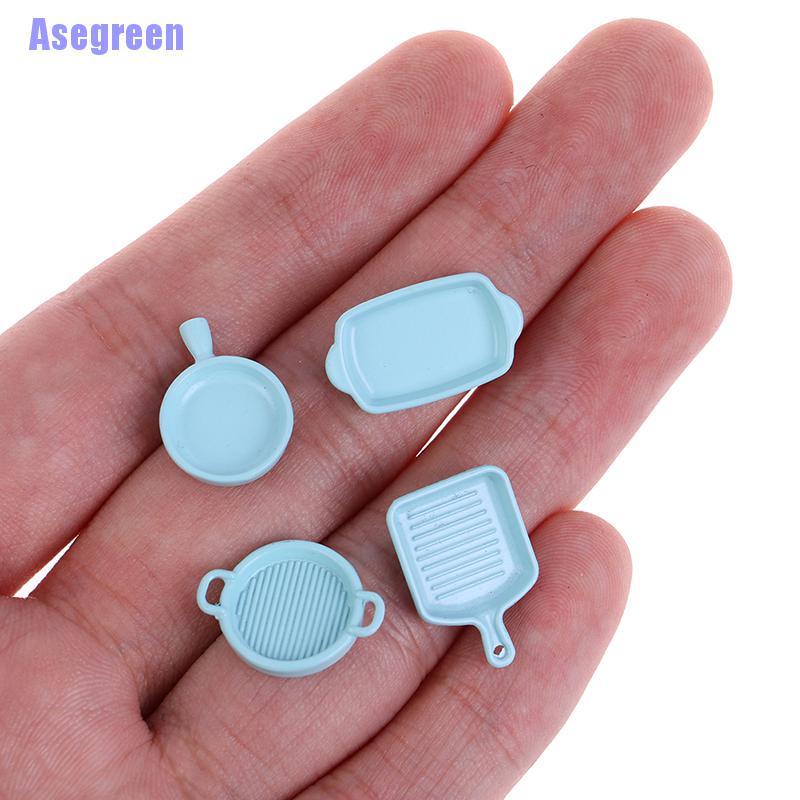 Bộ 4 Đĩa Tỉ Lệ 1 / 12 Dành Cho Búp Bê