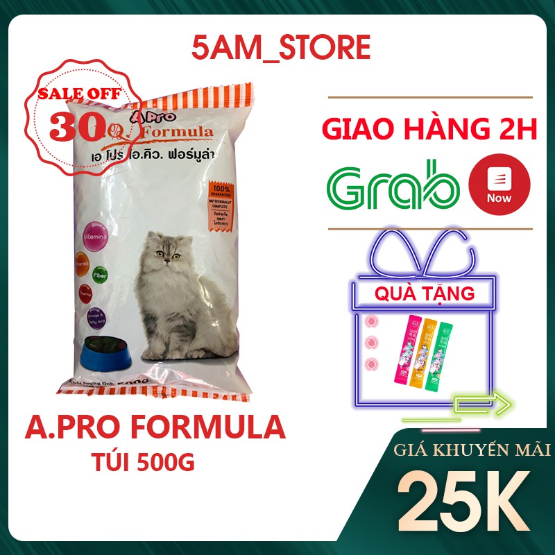 THỨC ĂN CHO MÈO A PRO I.Q.FORMULA 500G