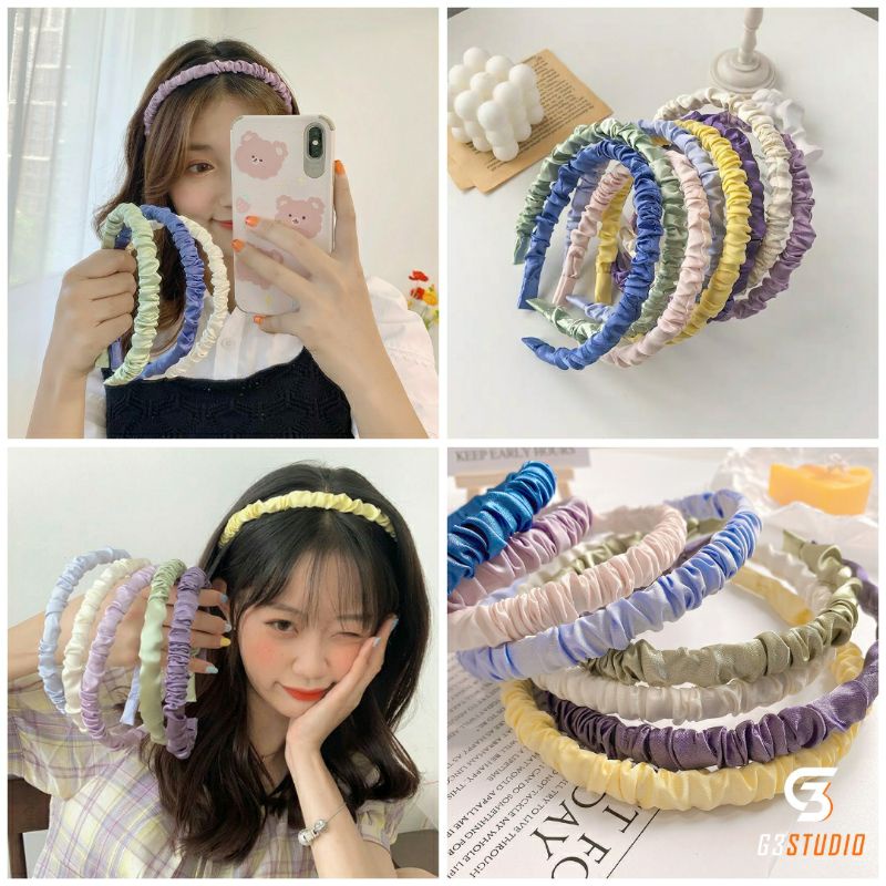 Băng đô cài tóc phong cách Hàn Quốc