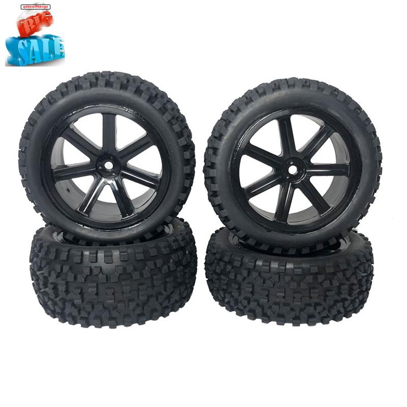 Bộ 4 Bánh Xe Lớn Thay Thế Cho Xe WLtoys 144001 144010 124019 124018 124017 Phụ Tùng Nâng Cấp Cho Xe Điều Khiển Từ Xa 12428 1/12 1/14