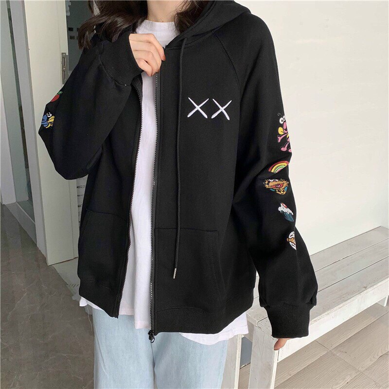 Áo Hoodie Nữ Nam Unisex - Áo Khoác Nỉ XX Siêu Hot - Kèm DEAL Sốc Áo Thun [FREESHIP] | BigBuy360 - bigbuy360.vn