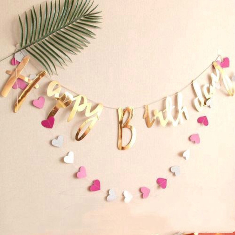 Banner Chữ Happy Birthday Trang Trí Tiệc Sinh Nhật