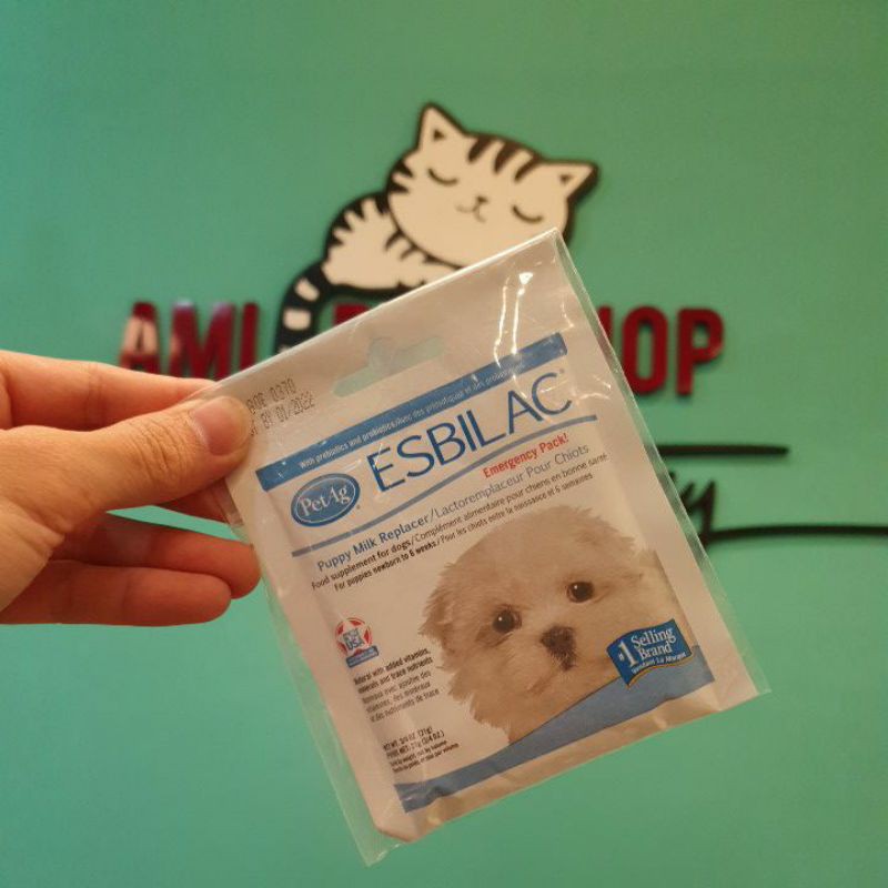 Sữa thay thế cho chó con Esbilac gói 21g
