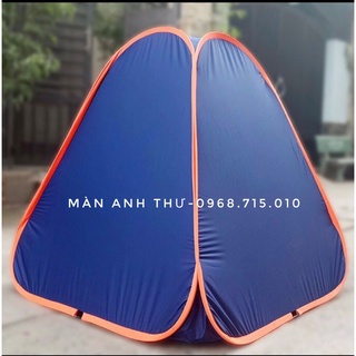 Lều Xông Hơi Tự Bung Cao Cấp -Túi Xông hơi chui đầu , Mùng xông hơi ngừa Covid Anh Thư