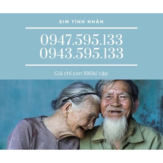Sim Cặp Đôi - Sim Tình Nhân VinaPhone Giá Shock