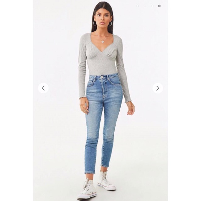 Áo thun dài tay cúp ngực F21 | BigBuy360 - bigbuy360.vn