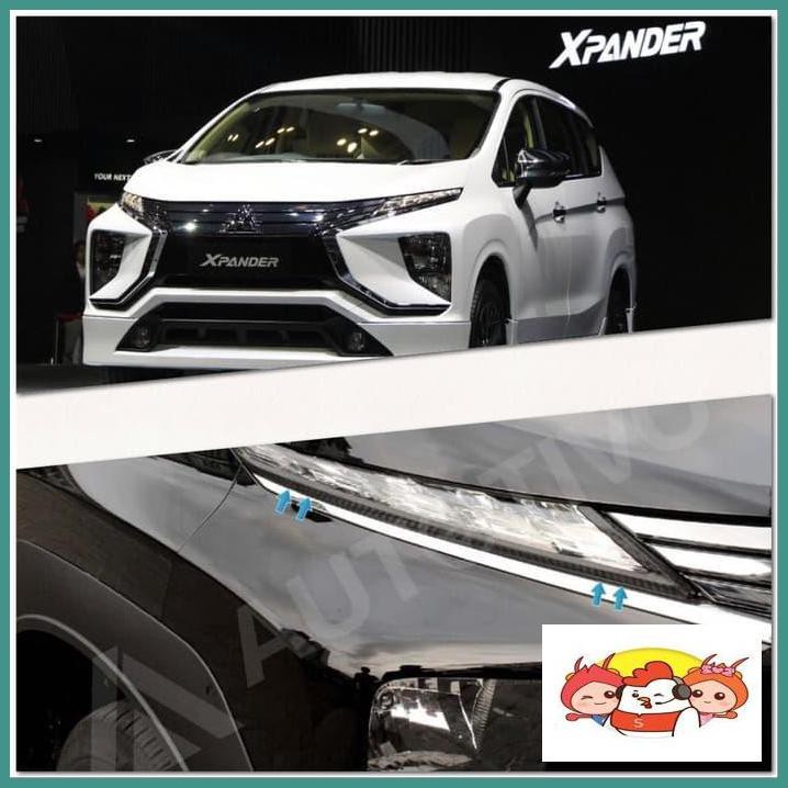 Đèn Led Sợi Carbon Gắn Phía Trước Xe Mitsubishi Xpander