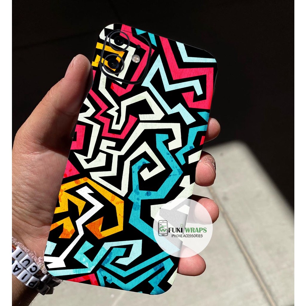 Tấm dán Skin FULL VIỀN Dành Cho 13ProMax 12ProMax 11ProMax X XS XR XSMAX 6Plus 7Plus 8Plus FukiShop