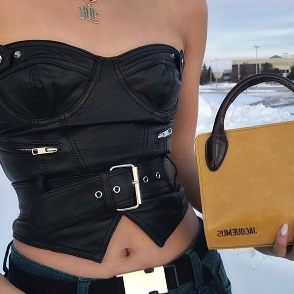 Áo ống da kèm nịt (SẴN M) | BigBuy360 - bigbuy360.vn