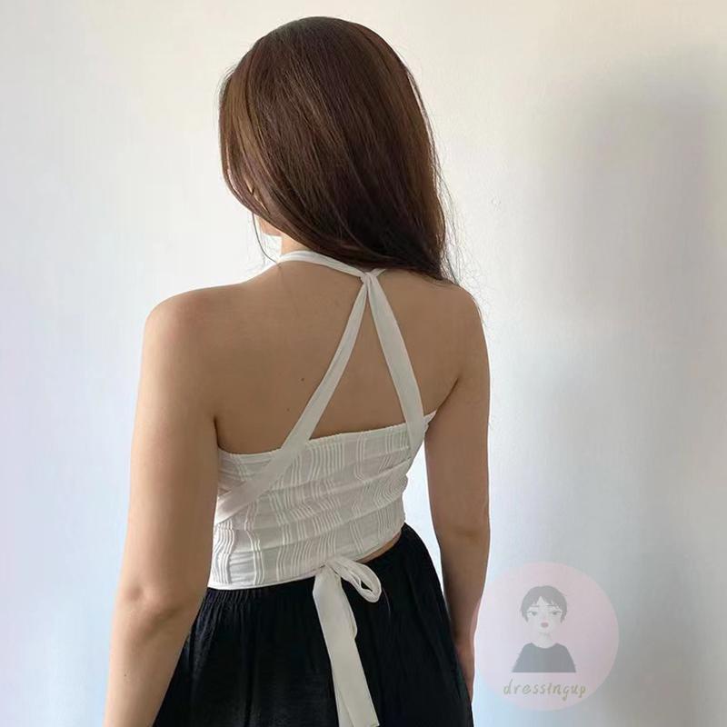 Áo Ba Lỗ Màu Sắc Trơn Thời Trang Mùa Hè Cho Nữ