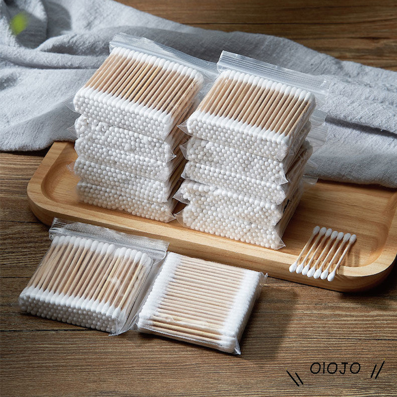 Set 30 / 100 Tăm Bông Hai Đầu Vệ Sinh Tai