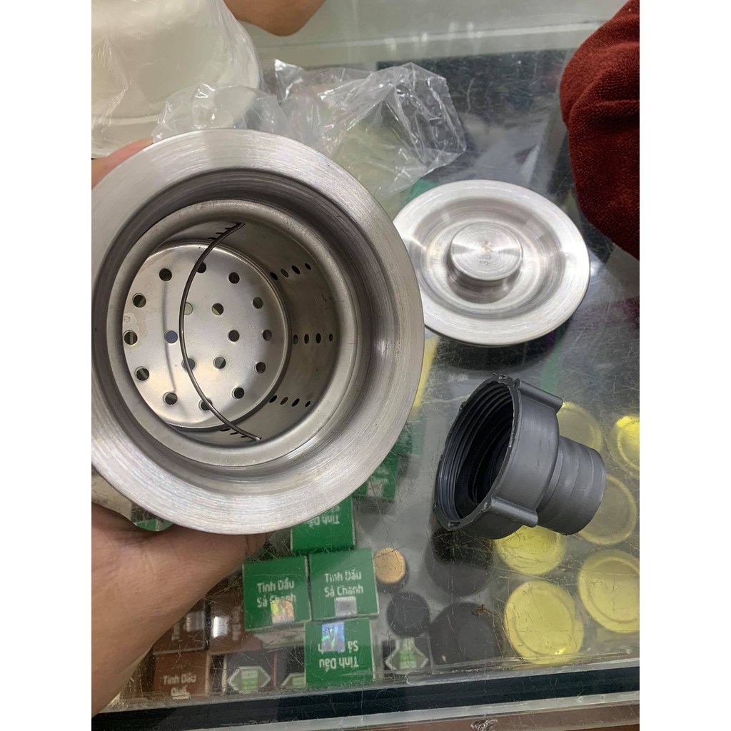 Bộ Giỏ thoát nước bồn gội INOX