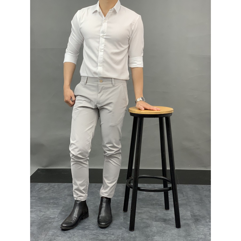 Quần tây nam cao cấp co dãn 4 chiều 1411 | BigBuy360 - bigbuy360.vn