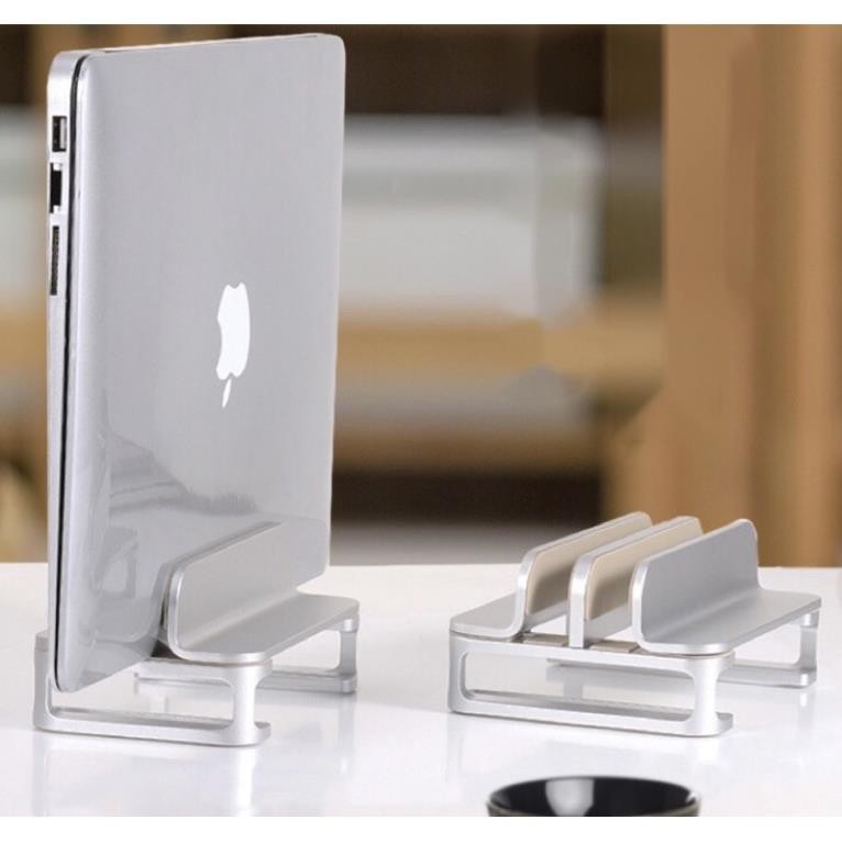 Mua ngay siêu HOT Đế dựng đứng Laptop Stand nhôm - Chân đế kẹp giữ Macbook laptop ipad Surface [Giảm giá 5%]