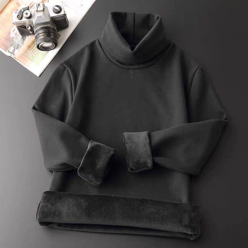 &lt;Giao Hàng Nhanh &gt; Áo sweater tay dài dáng rộng cổ cao kiểu Hàn Quốc thời trang Thu Đông cho nam