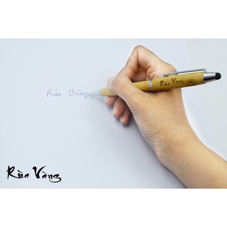 BÚT BI TRE RÙA VÀNG [COMBO SỐC 1 BÚT & 2 RUỘT THAY]