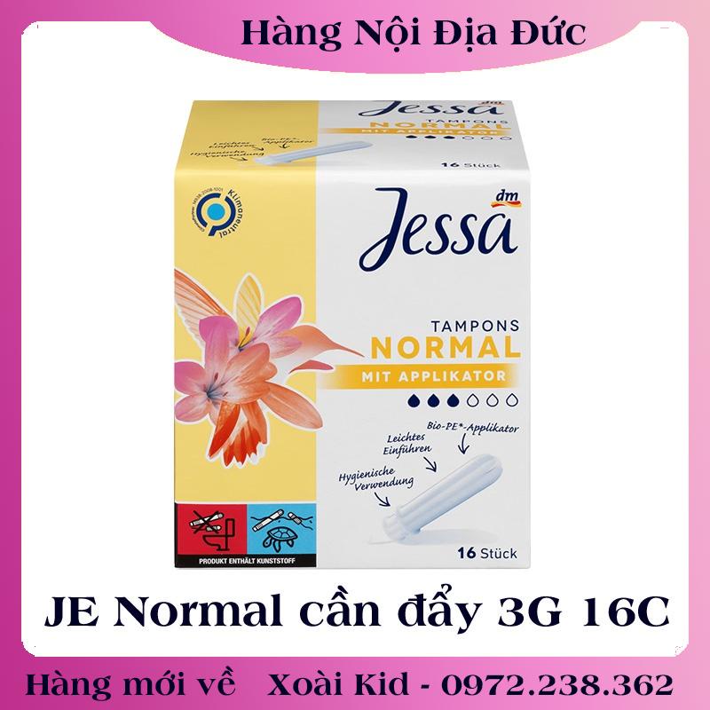 [có che tên] Băng vệ sinh Tampon Jessa Đức đủ size - Date mới đủ Bill