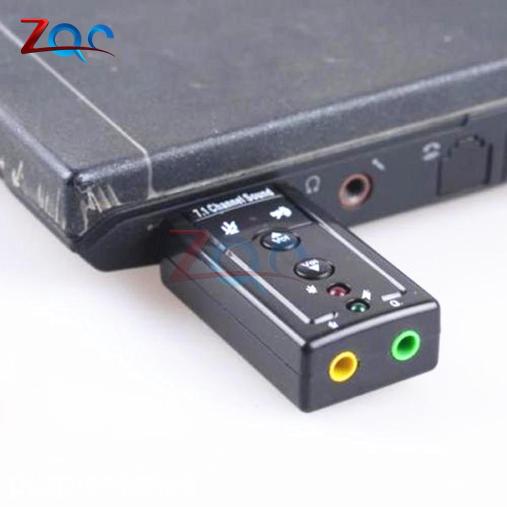 Card âm thanh 7.1 3d cổng usb 2.0 tiện dụng