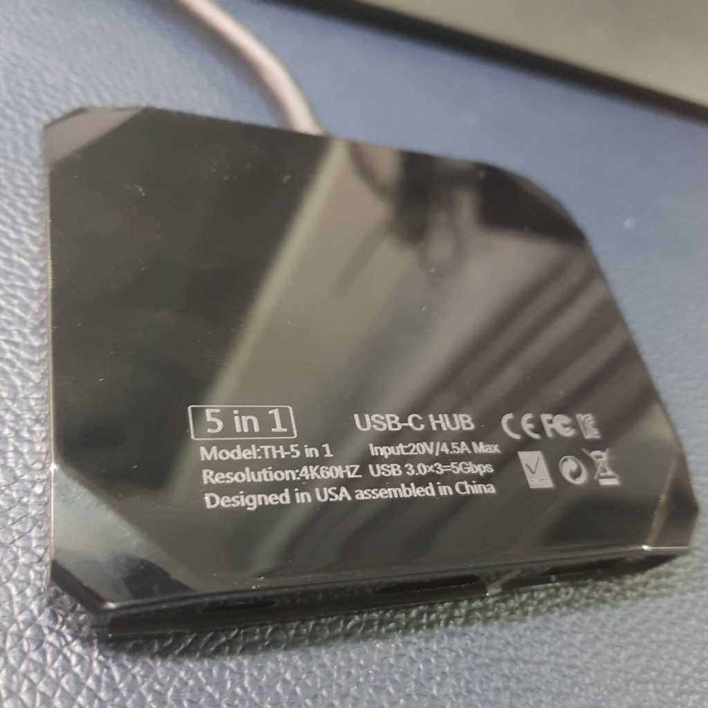 Hub usb type c ra HDMI 4k60hz/ 2k144hz 5 cổng cho màn hình game - Hồ Phạm