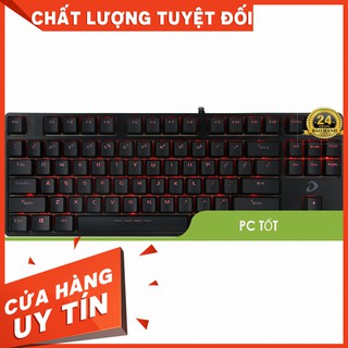 Bàn phím cơ Gaming DAREU DK87/EK87 - Black (RED Led, Brown,Blue, Red switch)