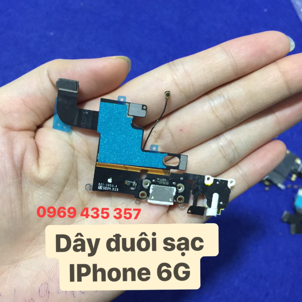 Dây đuôi sạc Iphone 6 zin máy