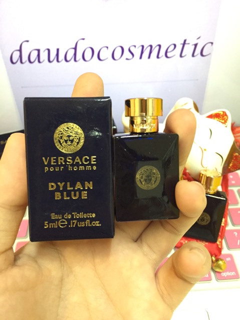 [mini] Nước hoa Versace Dylan Blue Pour Homme EDT 5ml
