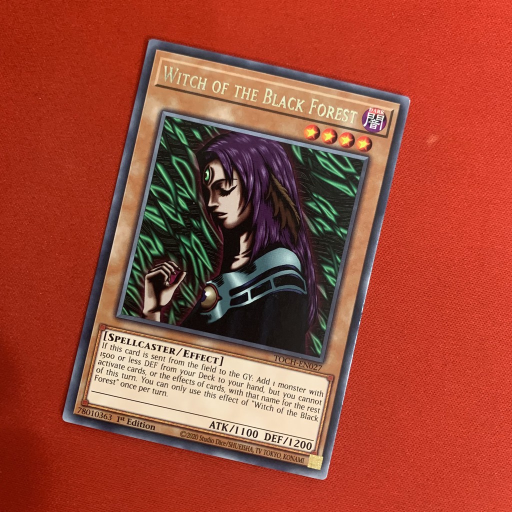 [EN][Thẻ Bài Yugioh Chính Hãng] Witch of the Black Forest