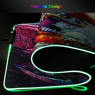 Pad chuột led rgb 800x300 HYPER BEAST