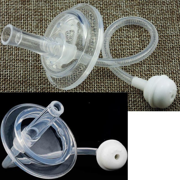 Núm hút chống sặc cổ rộng và cổ hẹp thay thế cho các bình Pigeon, Lansinoh, Babuu, GB baby, Kichi cổ rộng cổ hẹp khác