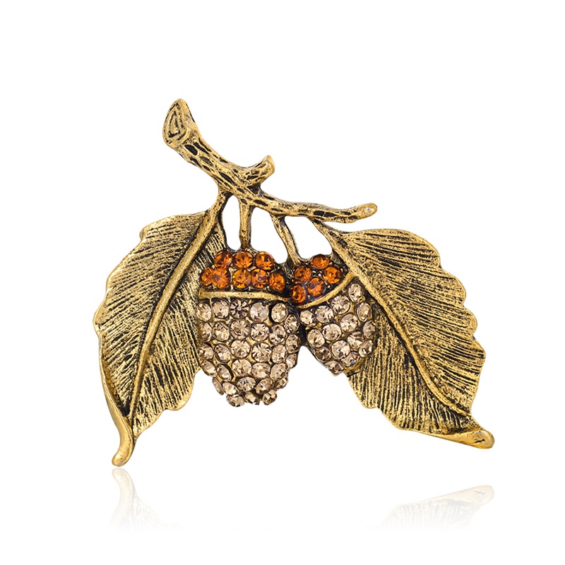 Ghim Cài Áo Hình Cành Cây Bằng Nhựa Phong Cách Vintage Mới