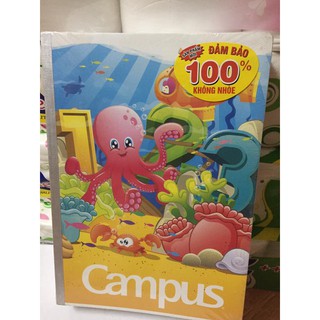 Combo 10 quyển vở 4 ôly Campus - 48 trang