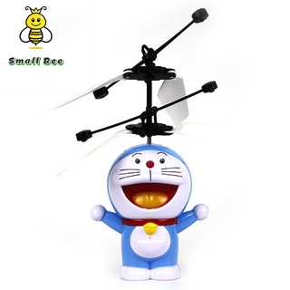 [Ready Stock]Mini Flying Toy Suspension Doraemon Helicopter Aircraft Intelligent Flying Toy