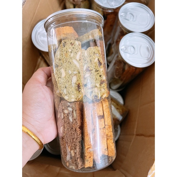 Bánh Biscotti mix 3 vị - Ăn Ngon Dáng Thon