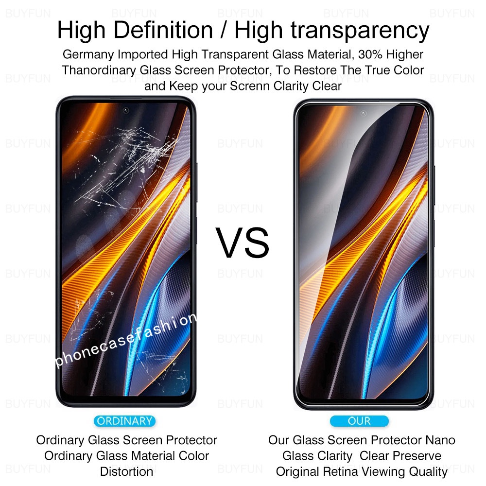 Set 3 Kính Cường Lực Bảo Vệ Màn Hình Điện Thoại Xiaomi 12T Pro 12 12S 12S Ultra Pro 12X 11 11T 11 Lite 5G Ốp