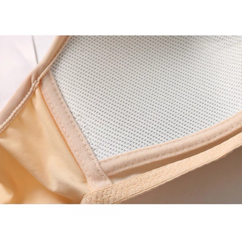 Áo lót nữ không gọng cotton cao cấp đệm mỏng nâng ngực 1cm kiểu dáng đường viền sexy mã EBALKG10