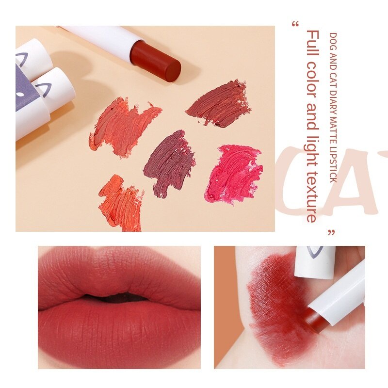 (Hàng Mới Về) Son Môi She Loves 2 Màu Sắc Tùy Chọn Chống Thấm Nước Lâu Trôi | BigBuy360 - bigbuy360.vn